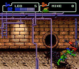 Teenage Mutant Ninja Turtles - Return of the Shredder Screenshot 1